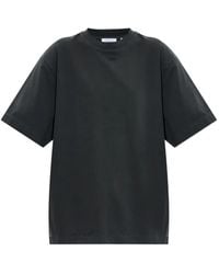 Off-White c/o Virgil Abloh - Logo-Embroidered T-Shirt - Lyst
