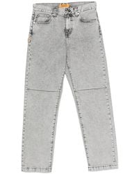 Replay - Acid-Wash Panelled Jeans - Lyst