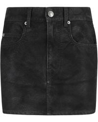 Isabel Marant - Kimmy Gb Short Fitted Skirt - Lyst
