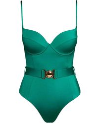 SOFIA ERHAN - Bañador con cinturón - Lyst