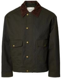 SELECTED - Veste Montana En Coton Ciré - Lyst