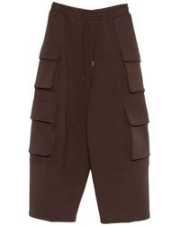 Feng Chen Wang - Cargo-Pocket Drawstring Trousers - Lyst