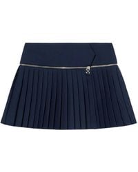 Off-White c/o Virgil Abloh - Gonna Plissettata Con Zip - Lyst