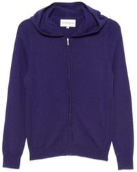 Bompard - Zip-Up Cashmere Cardigan - Lyst