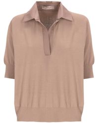 D.exterior - Short Sleeve Polo Shirt - Lyst