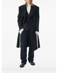 Ann Demeulemeester - Jake Double-Breasted Coat - Lyst