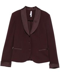 Imperial - Shawl-Lapel Button-Up Blazer - Lyst