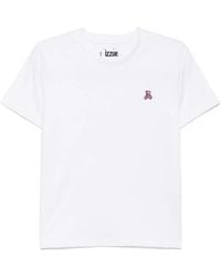 Izzue - Logo-Patch T-Shirt - Lyst
