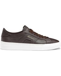 Santoni - Double Buckle Sneakers - Lyst