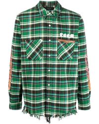 Amiri - X The Great City Workshop Checked Shirt - Lyst