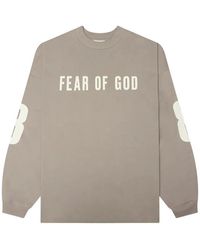 Fear Of God - Logo-Print Long-Sleeve T-Shirt - Lyst