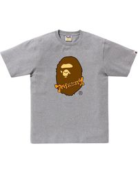 A Bathing Ape - Katakana Ape Head T-Shirt - Lyst
