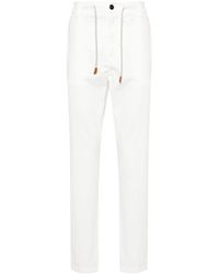 Eleventy - Trousers White - Lyst