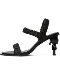 KARL LAGERFELD - Ikon Slingback Sandals - Lyst