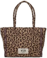 V73 - Borsa Tote Con Stampa - Lyst