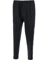 Low Brand - Broek Met Elastische Taille - Lyst