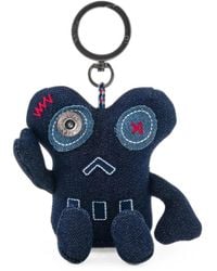 Evisu - Chin-Chin Logo-Patch Keyring - Lyst