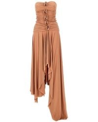 Maygel Coronel - Andi Ruched Rosette-Detail Mini Dress - Lyst