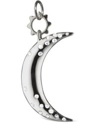 Monica Rich Kosann - Sapphire Dream Moon Pendant - Lyst