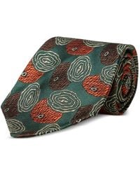 RRL - Jacquard-Woven Silk Tie - Lyst