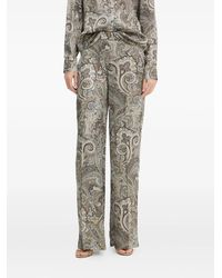MARCIANO BY GUESS - Paisley-Print Trousers - Lyst