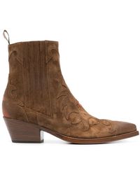 Sartore - 60mm Suede Boots - Lyst