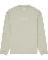 MM6 MAISON MARGIELA X SALOMON - Logo-Embellished Sweatshirt - Lyst