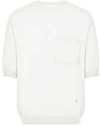 Moschino - Fein Gestricktes T-Shirt - Lyst