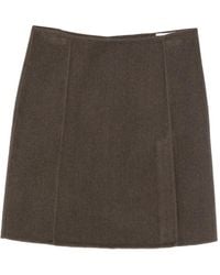 P.A.R.O.S.H. - Wollen Mini-Rok - Lyst