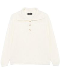 Gran Sasso - Button Collared Sweater - Lyst