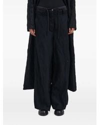 Masnada - Drawstring Palazzo Pants - Lyst