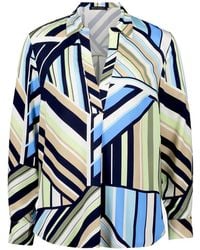 Betty Barclay - Abstract-Print Long-Sleeve Blouse - Lyst