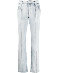 Isabel Marant - Laora Straight-Leg Jeans - Lyst