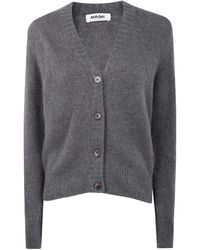Base London - Alpaca V-Neck Cardigan - Lyst