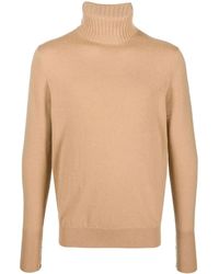 Ballantyne - Roll-Neck Fine Knit Jumper - Lyst