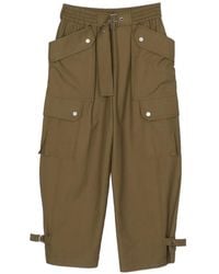 3.1 Phillip Lim - Buckle-Belted Cargo Pants - Lyst