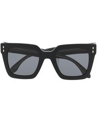 Isabel Marant - Square Frame Oversized Sunglasses - Lyst
