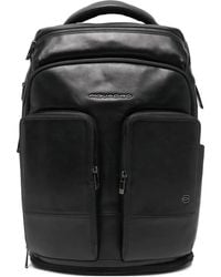 Piquadro - Zip-Pocket Backpack - Lyst