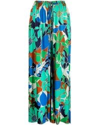 Cult Gaia - Alaia Floral-Print Trousers - Lyst