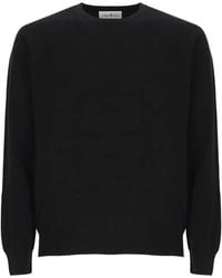 Della Ciana - Crew-Neck Ribbed-Trims Sweater - Lyst