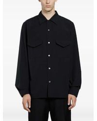 TAIGA TAKAHASHI - Lot.101 Open-Collar Shirt - Lyst