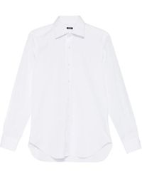 Barba Napoli - Curved Hem Shirt - Lyst