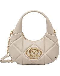 Love Moschino - Handtasche mit Logo-Schild - Lyst