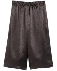 Alysi - Pantalones Cortos Con Cinturilla Elástica - Lyst