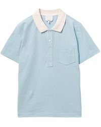 A.P.C. - Half-Button Polo - Lyst