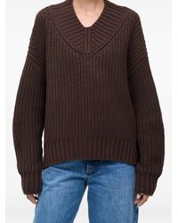 STAUD - Pull Otto À Col V - Lyst