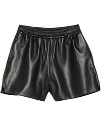 Arma - Fyona Leather Shorts - Lyst