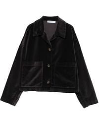 ROSSO35 - Velvet Patch-Pocket Jacket - Lyst