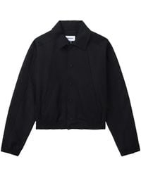 Adererror - Panelled Wool Blend Bomber Jacket - Lyst