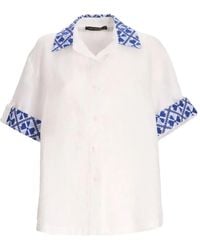 Greek Archaic Kori - Blousejurk Met Patroon - Lyst